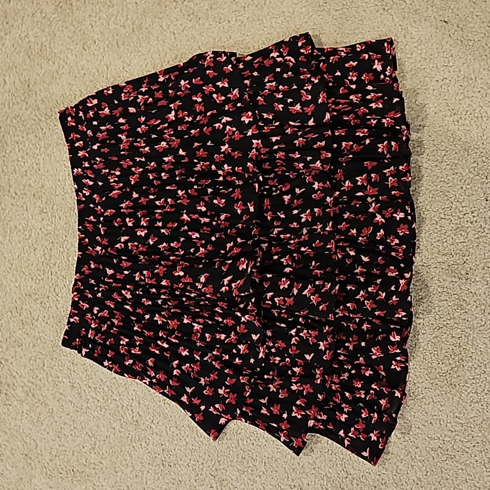 MMK Floral Tiered Skirt